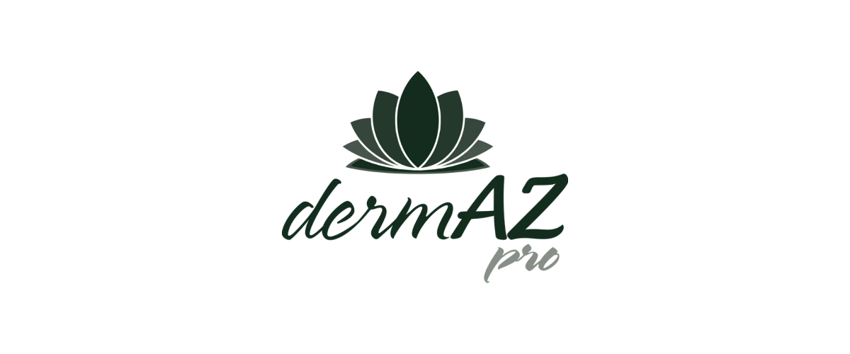 Logo dermAZ pro, cliente da Advise Propaganda
