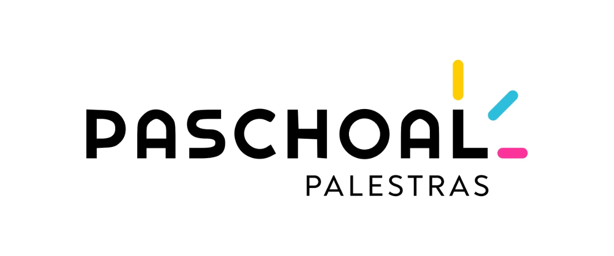 Logo Paschoal Palestras, cliente da Advise Propaganda