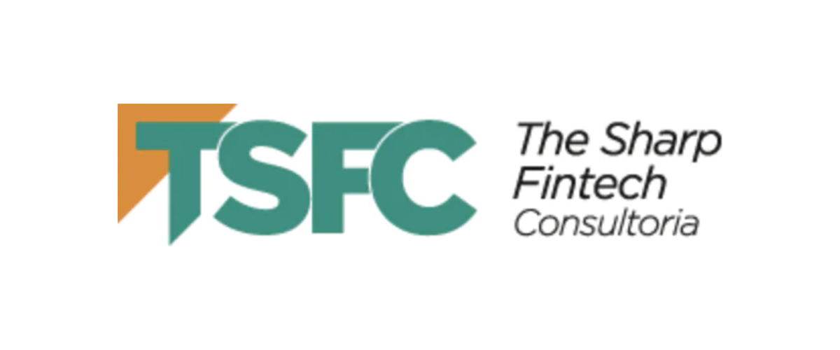 Logo TSFC – The Sharp Fintech Consultoria, cliente da Advise Propaganda